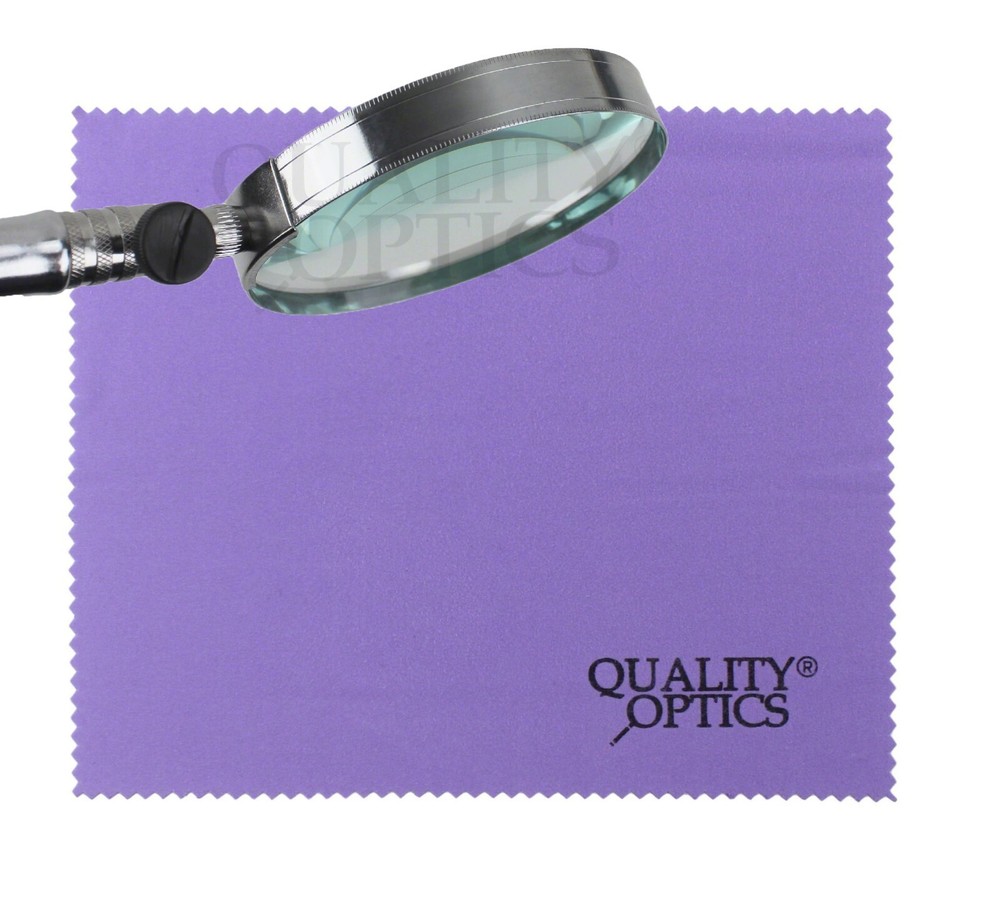 Solid Steel & Optical Glass Desktop Table Bench Clamp Mount Magnifier Magnifying