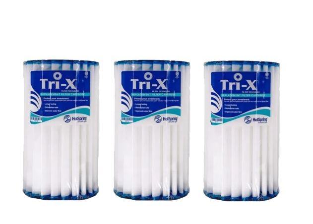 Hot Spring Spas Tri-X Ceramic Cartridge Filter 3 Pack