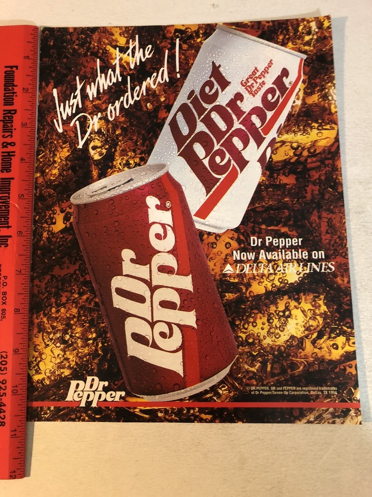 1994 Dr Deeper Print Ad Advertisement pa20