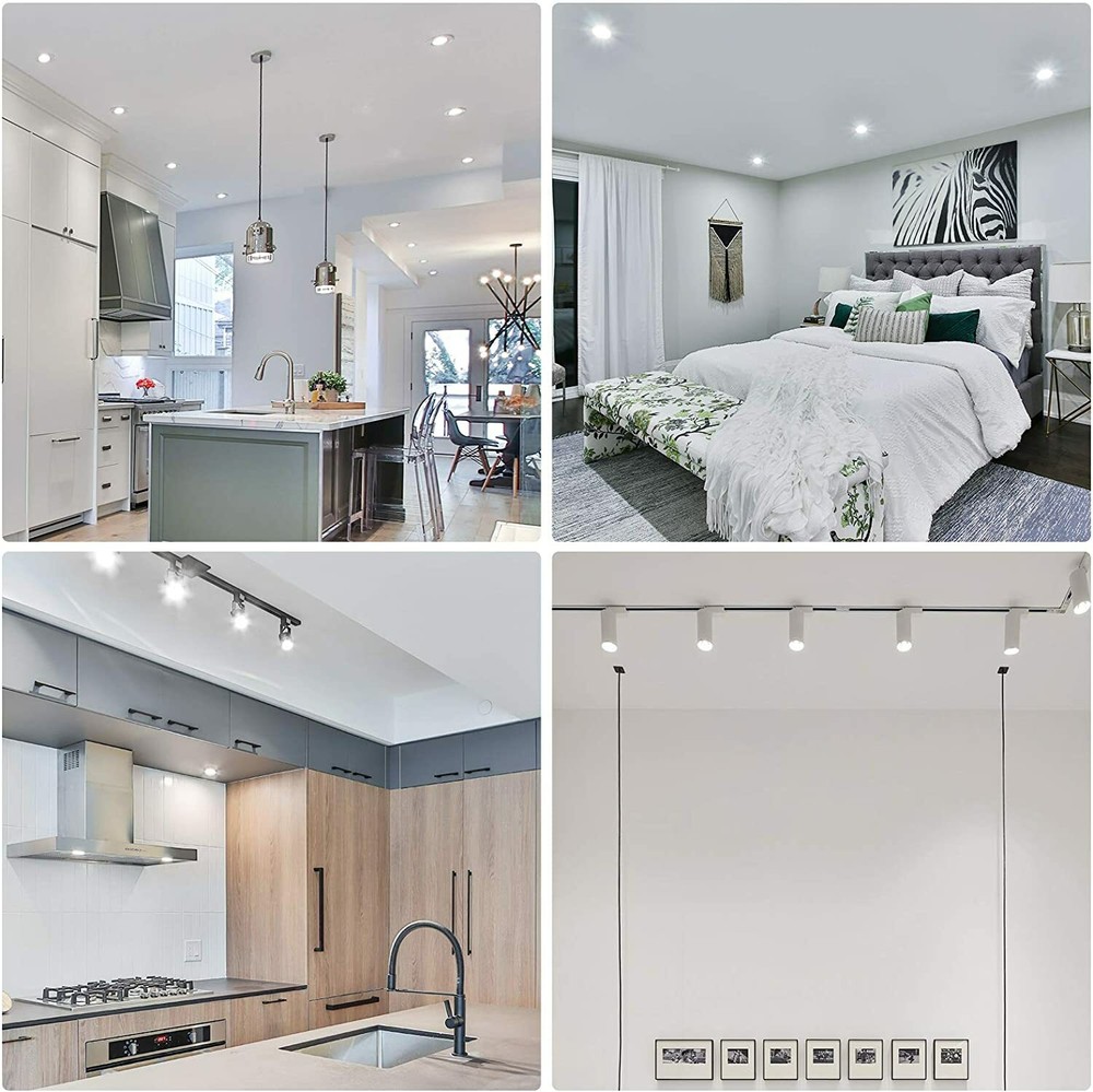 DEWENWILS GU10 LED Dimmable Bulb 5000K Daylight Track Lighting Bulb UL Listed