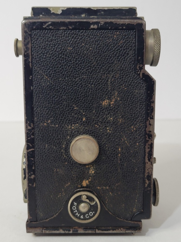 FOTH-FLEX Camera Germany VTG Dual Lens Anastigmat Detached Strap UNTESTED