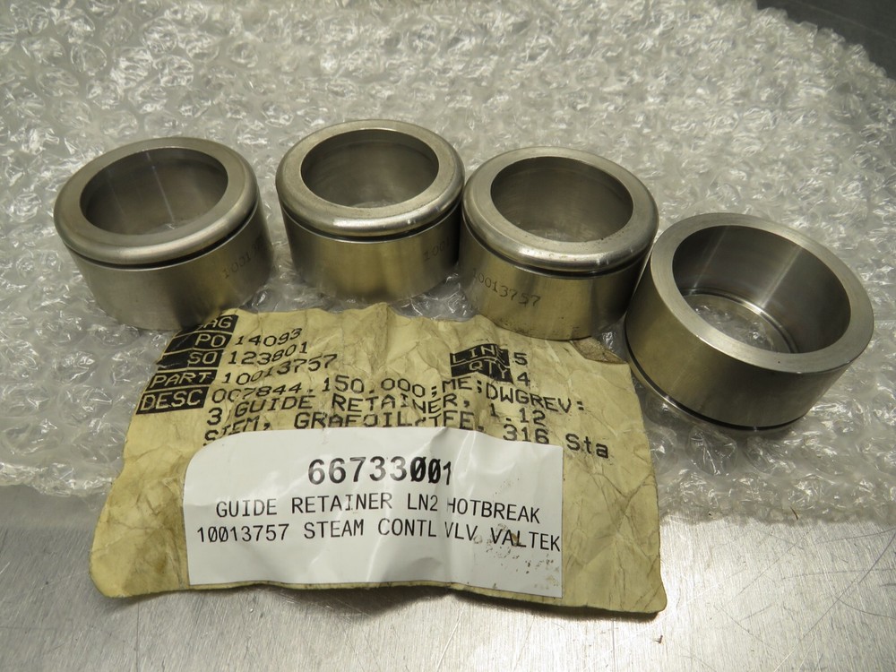 Flowserve 10013757 Guide Retainer Lot of 4!
