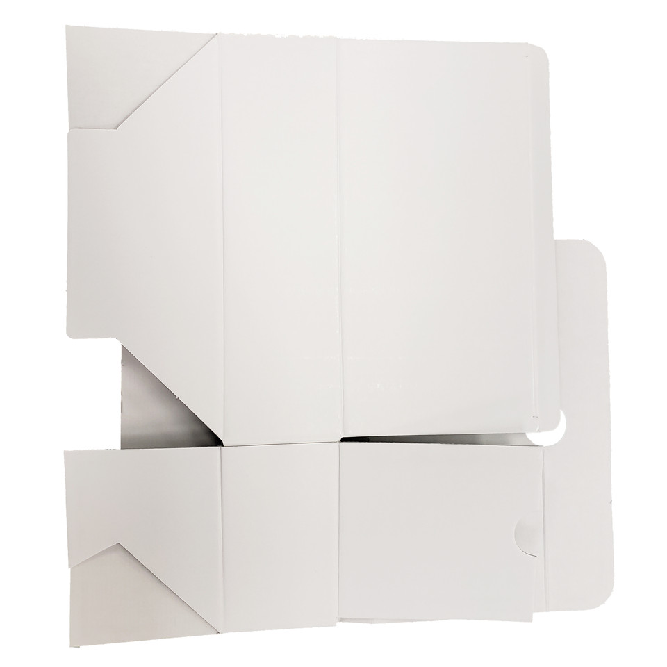 2 PACK Empty Cell Phone Box White Plain - Smartphones Gift Generic Universal NEW