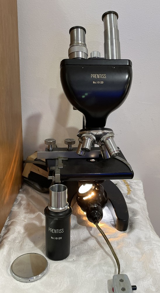 PRENTISS MICROSCOPE 10120 ON THE BOX