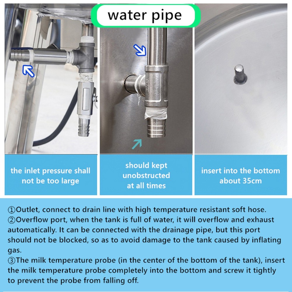 100L Commercial Pasteurization Machine Pasteurizer with Refrigerated Function
