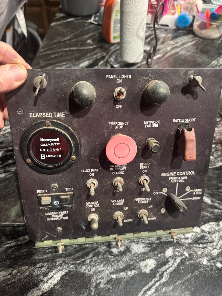 MEP 805B 806B generator switch panel Complete Military 30KW 60KW Working Pulloff