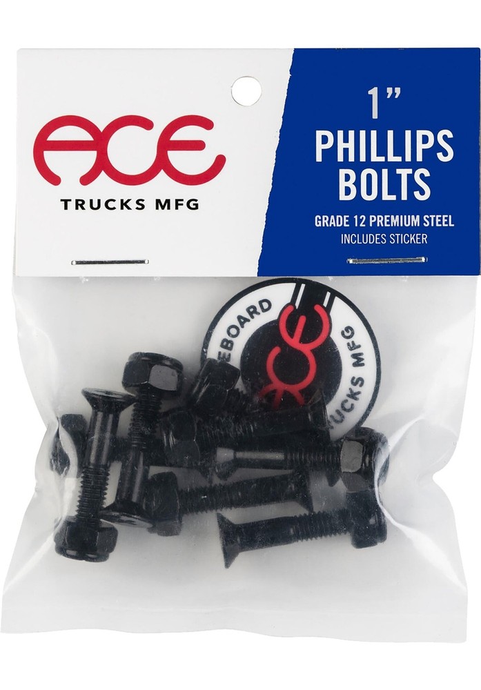 ACE 1" Phillips Skateboard Hardware Set