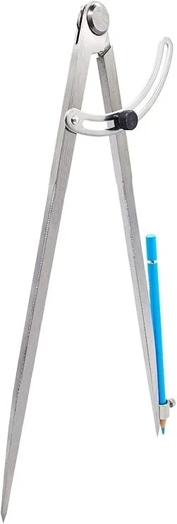 12 inch professional compass for woodworking large compass for drawing circle