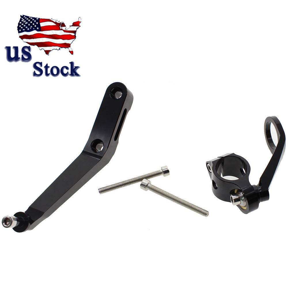 US CNC For Honda CBR954RR 2002-2003 Steering Damper Stabilizer Bracket Mount Kit
