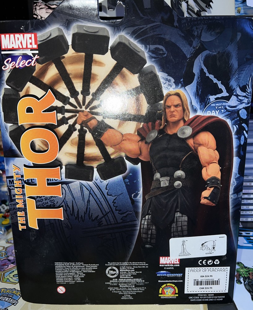 The Mighty Thor Marvel Select Special Ed Disney Store
