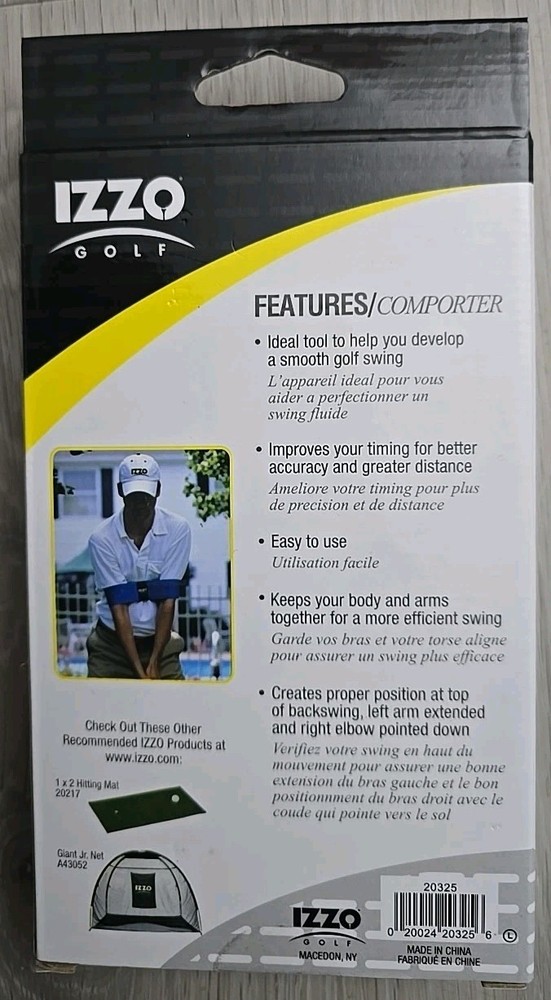 IZZO Golf Smooth Swing Training Aid