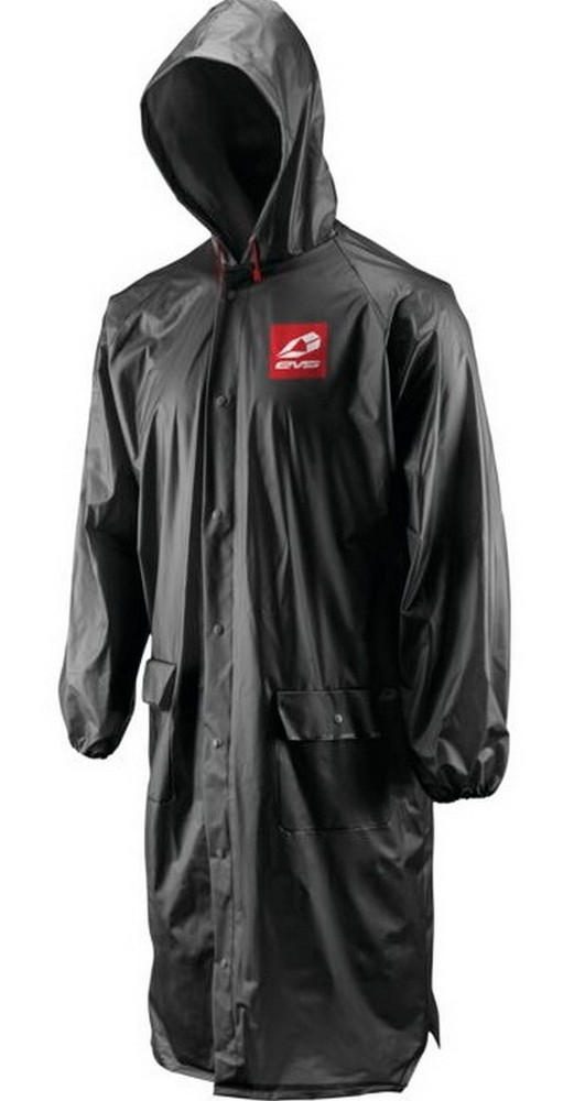 EVS Solid Raincoat Black LG/XL