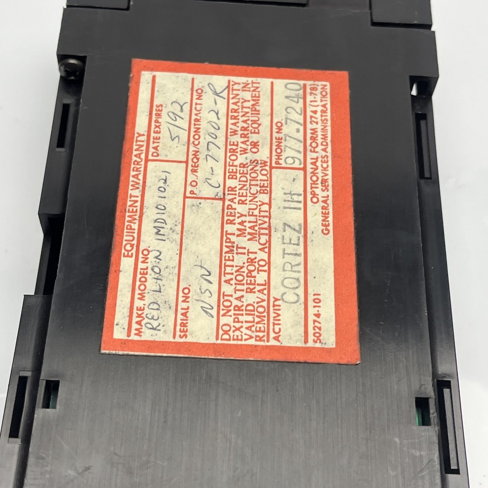 RLC Red Lion Controls IMD1 Panel Meter, IMD10102 Voltage DMM