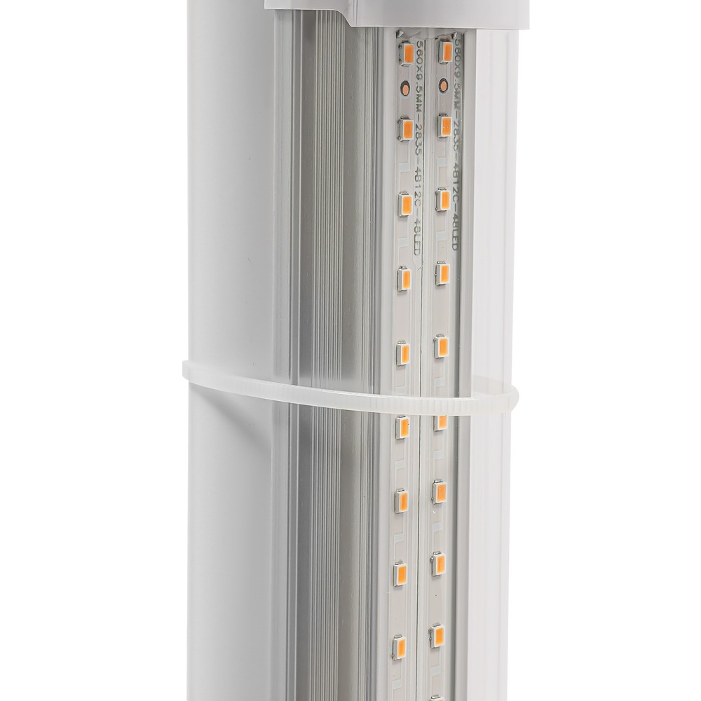 30-Pot Vertical Hydroponic Tower System Set with LED Lighting & Auto-Watering
