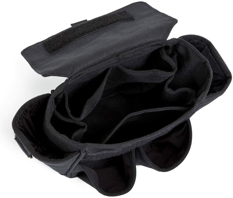 New Dirty Rigger Technicians Tool Pouch 2.0 (Black) Rubber Base With Belt Loop