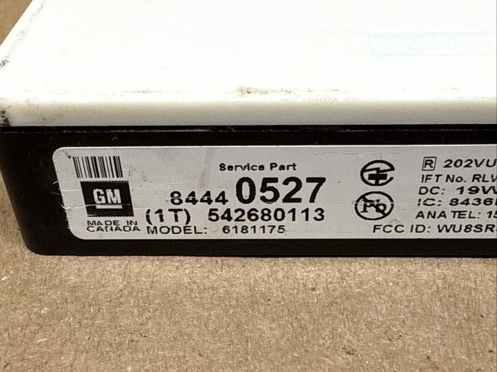 2013-2017 Buick Enclave Bumper Blind Spot Module Sensor 84440527