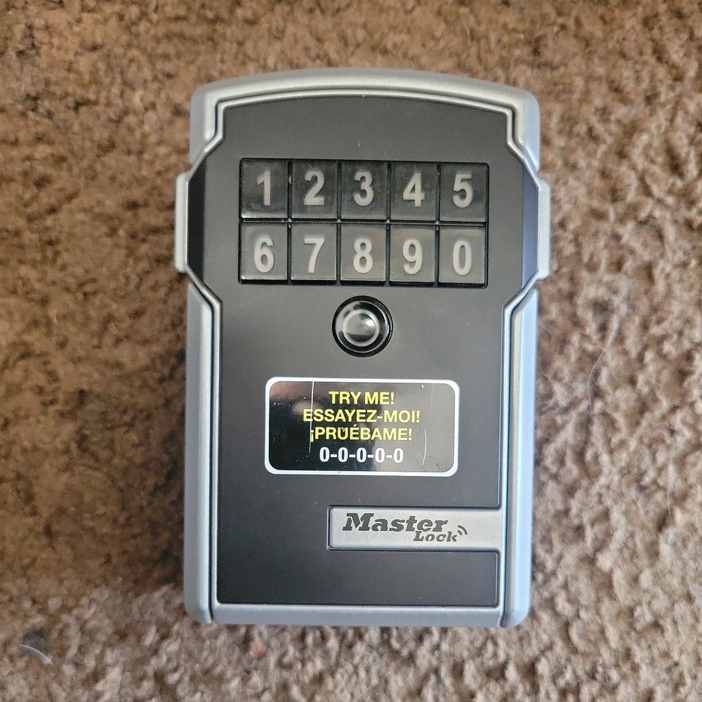 Master Lock Bluetooth Lock Box, Electronic - Wall Mount Key Safe - 5441EC