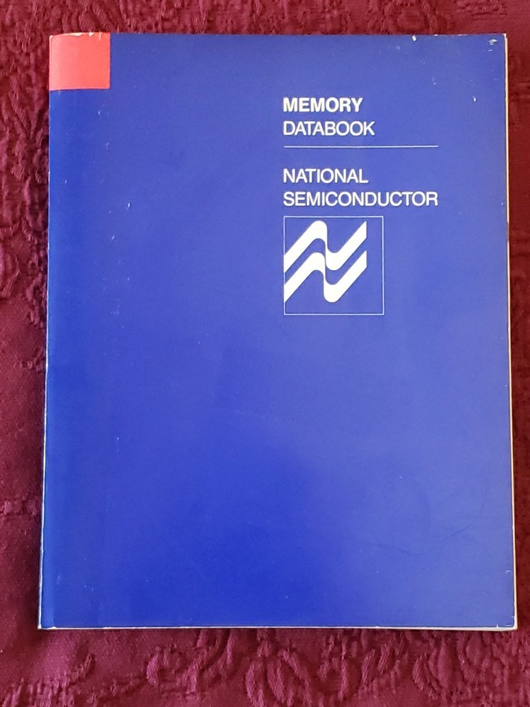 1977 Memory Databook National Semiconductor Electronics Book