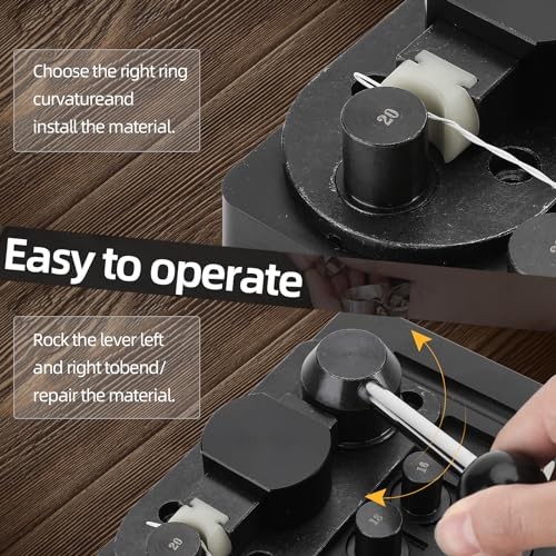 Ring Bending Tool - Ring Press,Spoon Ring Making Kit,Ring Press