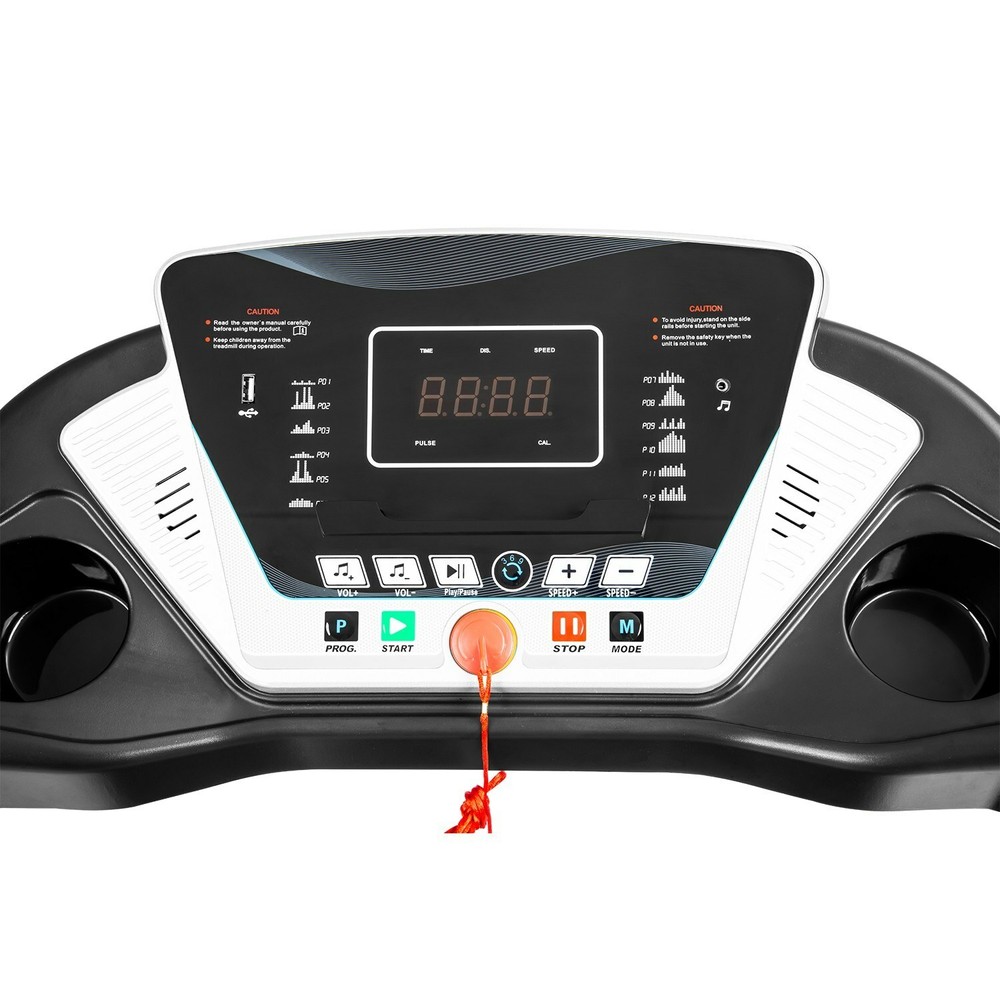 Foldable Electric Treadmill Easy Assemble Motorized Running Machine