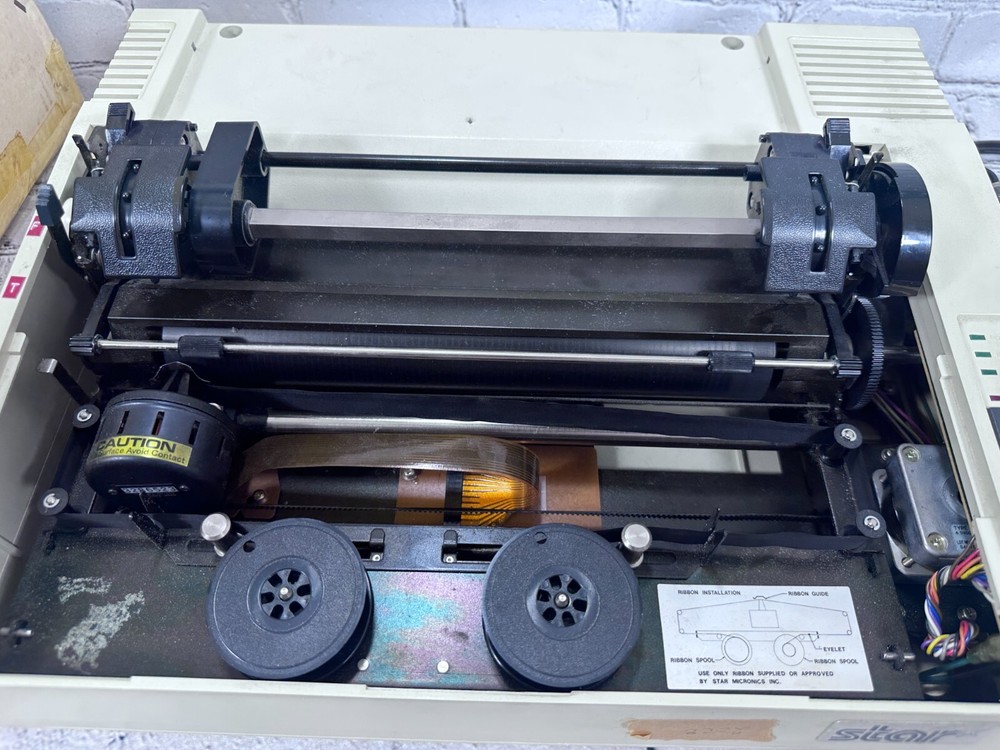 Star Micronics Gemini 10X Dot Matrix Printer GOOD WORKING COND. SEE *VIDEO*