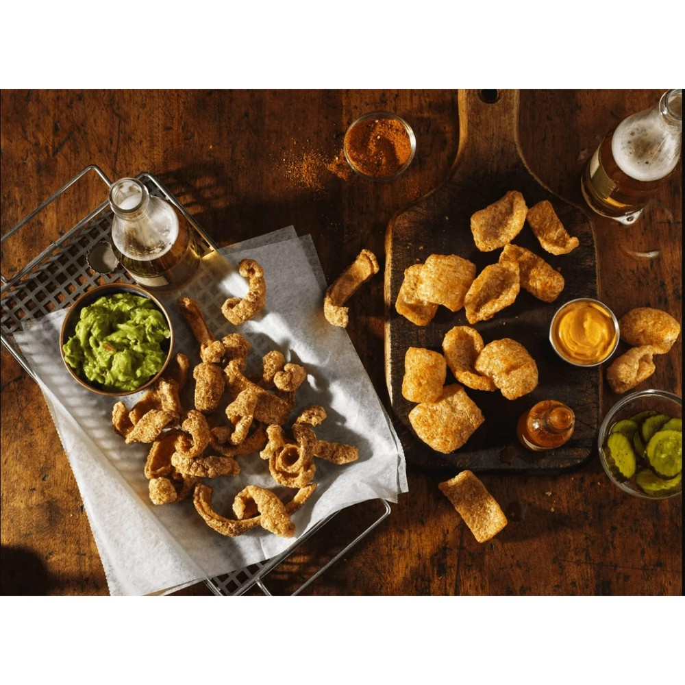 Mac's Original Pork Cracklins Chicharrones Crispy Snack Zero Carb 6.25 oz