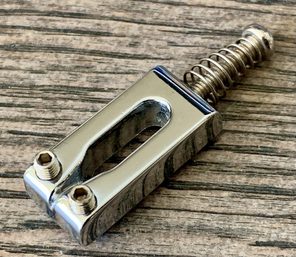 Rare Vtg Stratocaster Bridge Long  String Saddle