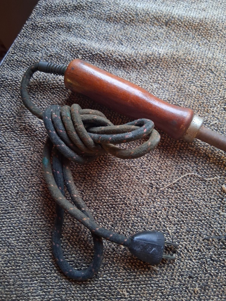 Antique Electric Soldering Iron