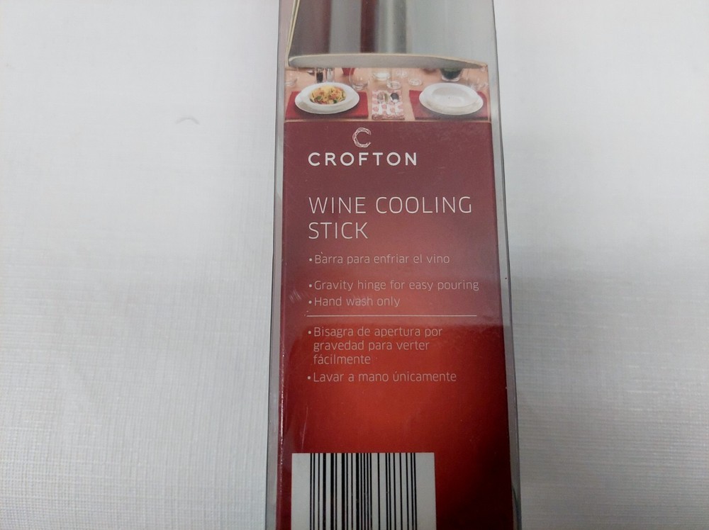 Crofton Wine Cooling Stick Pourer 13" Chilling Stopper
