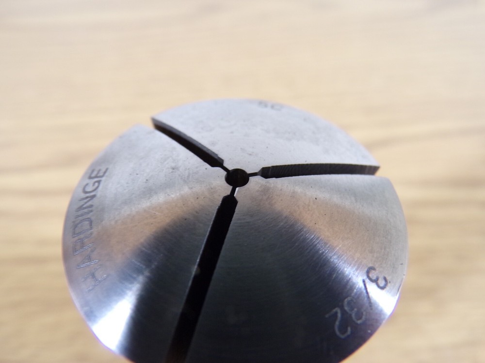 Hardinge 5C Round Smooth Collet, 3/32", Internal Thread
