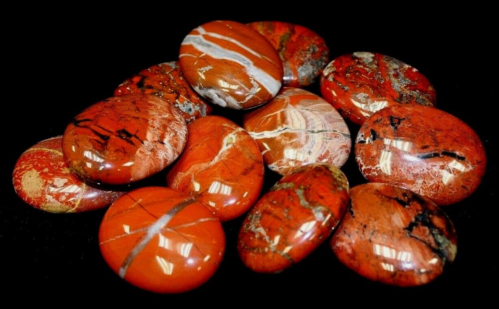 RED JASPER PALMSTONE ***POWERFUL METAPHYSICAL STONE***
