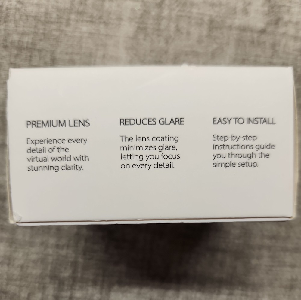 VirtuGlasses Lens Insert OQPL Meta Ready For Meta Quest 2 SPH -525