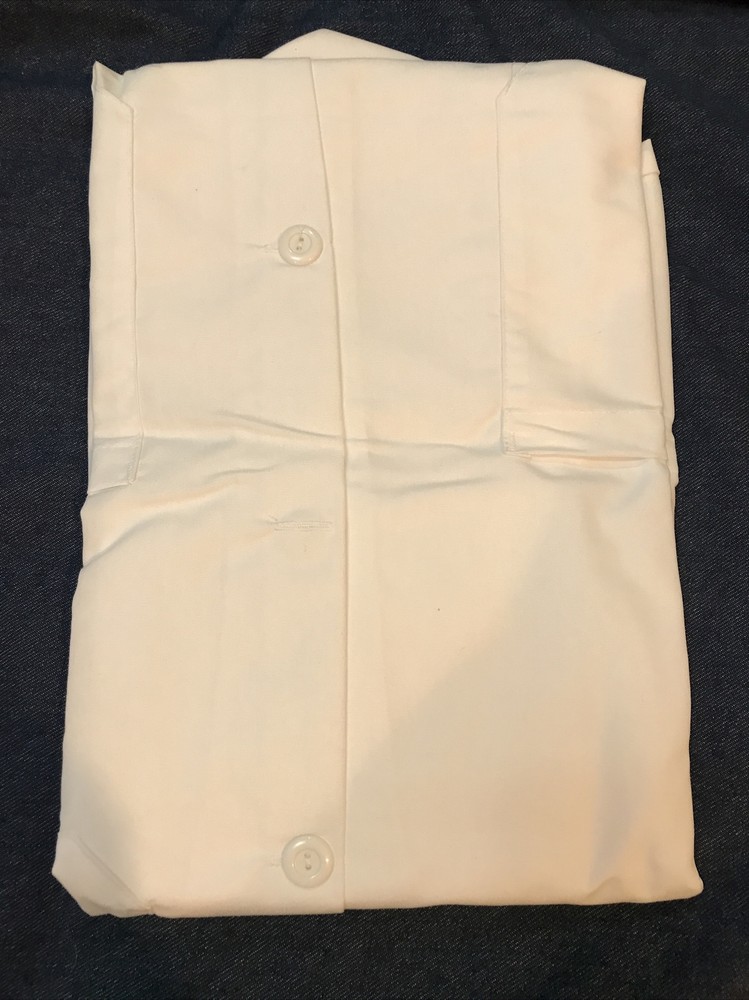 Standard Textile: Made For Johnson & Johnson Lab Coat Poly Blend Size L Tall