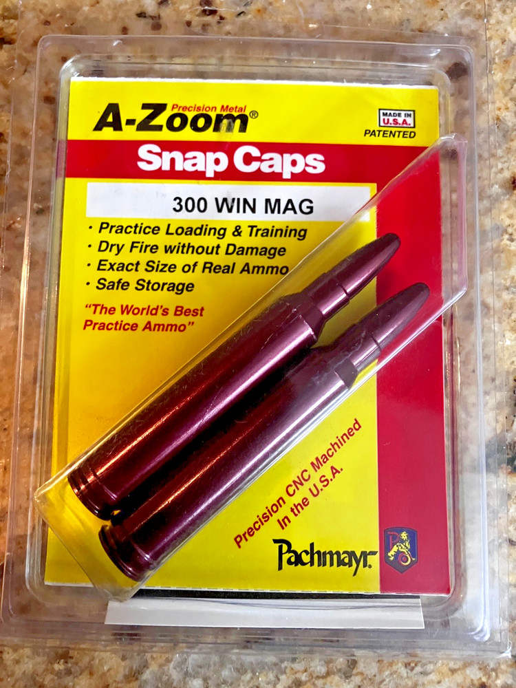 A-Zoom 300 Win Mag Precision Snap Caps (2 pack)