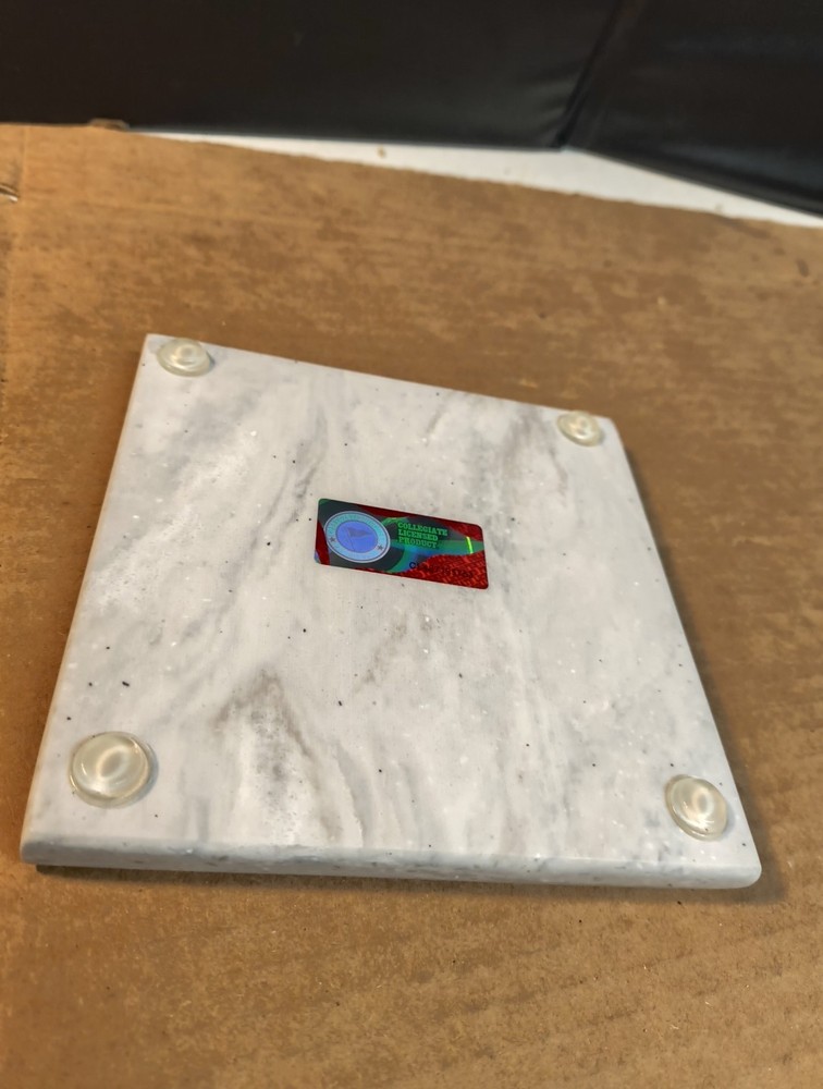 5 In. Ohio State Trivet/Coaster Marble