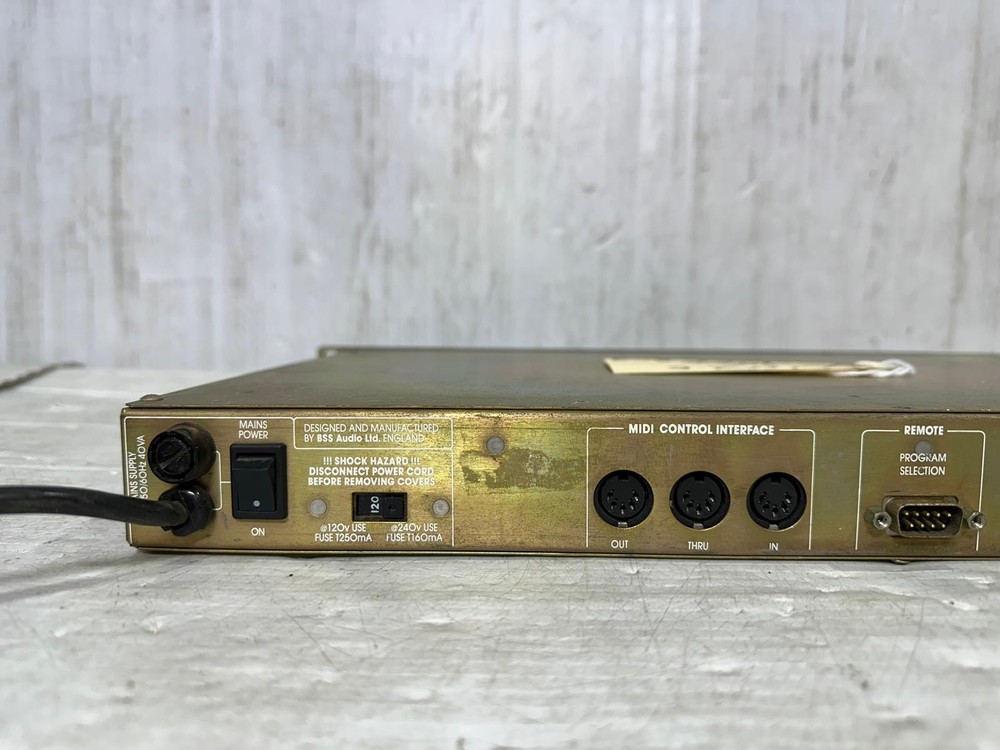 BSS TCS-803 Dual Time Corrector Digital Delay #6108-C (One)THS
