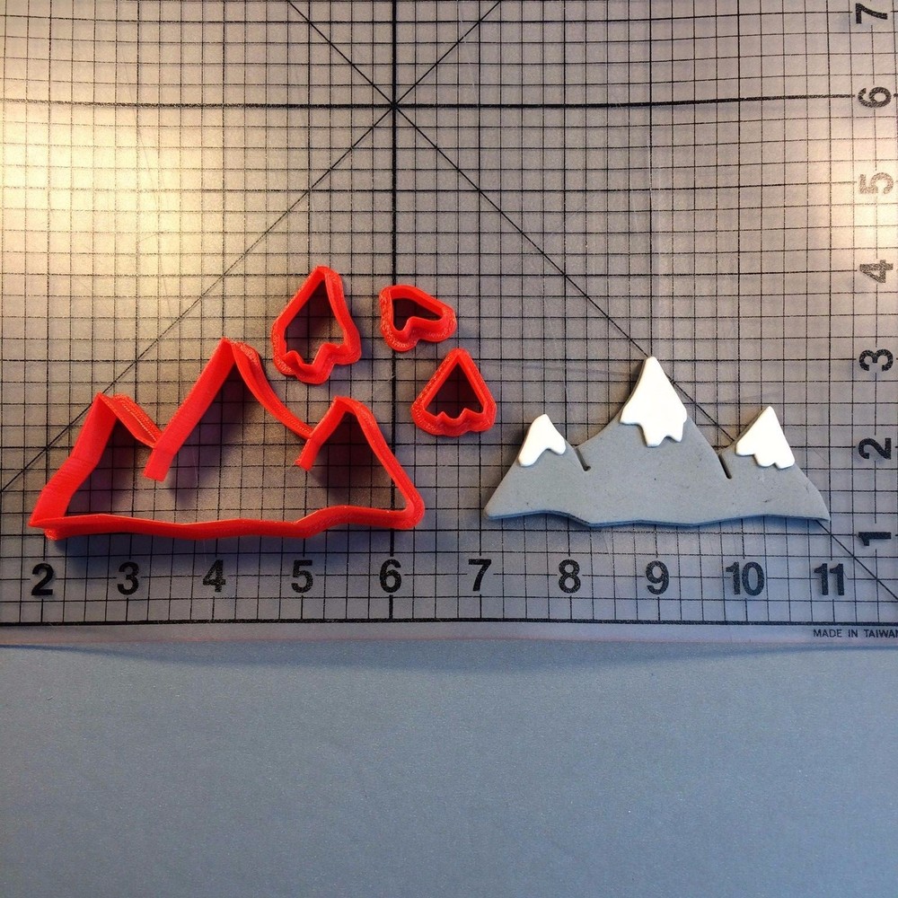 Mountain 101 Cookie Cutter Set