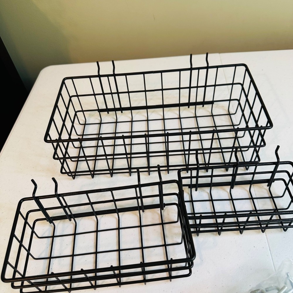 80 Pcs Pegboard Basket and Pegboard Hooks For Organizing Tools & Accessories