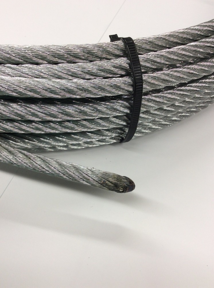 Water Service Line Slitter Puller Trenchless Pipe Replacement Cable 3/8”x 75’