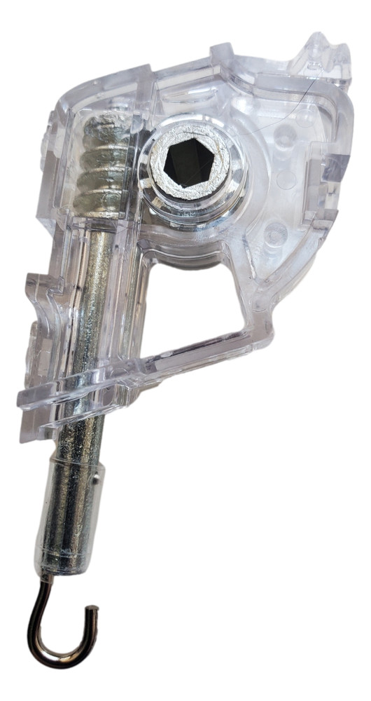 2" Heavy Duty Low Profile Tilter for 2" Horizontal Blinds, Hexagon Shaped Gear