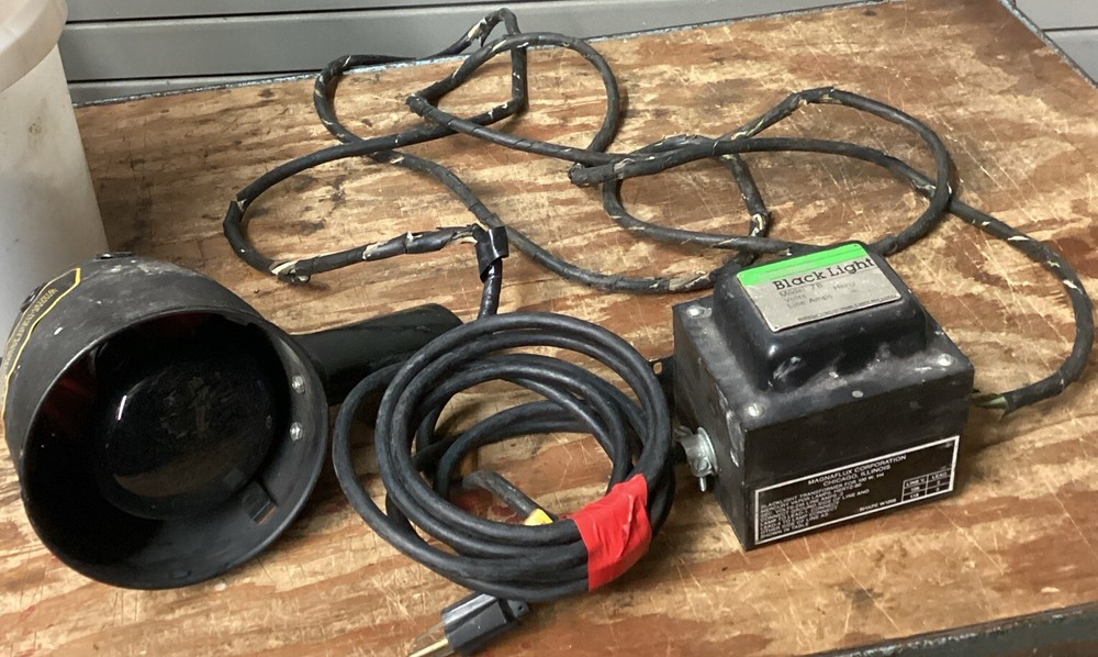 Magnaflux Blacklight Model ZB 115volts Not Tested Used