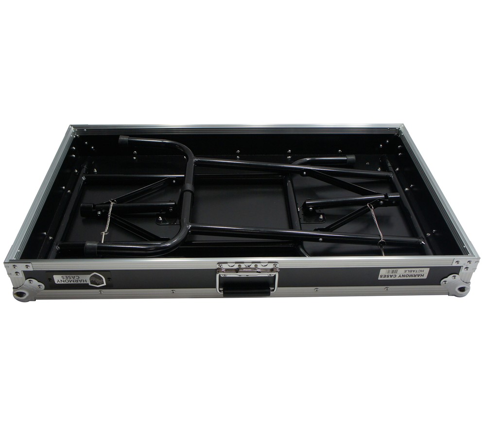 Harmony HCTABLE Portable 36" Wide DJ Workstation Table 30" Height