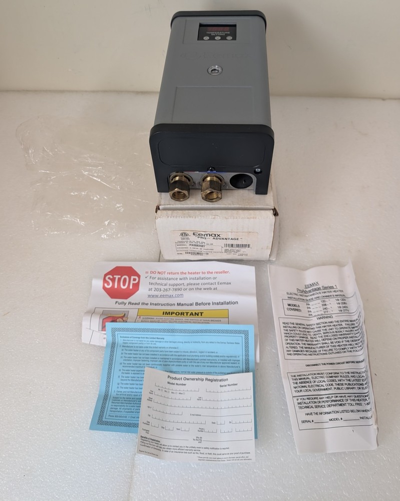 Eemax Pro-Advantage PA008208T Electric Tankless Water Heater 208V 8.3KW