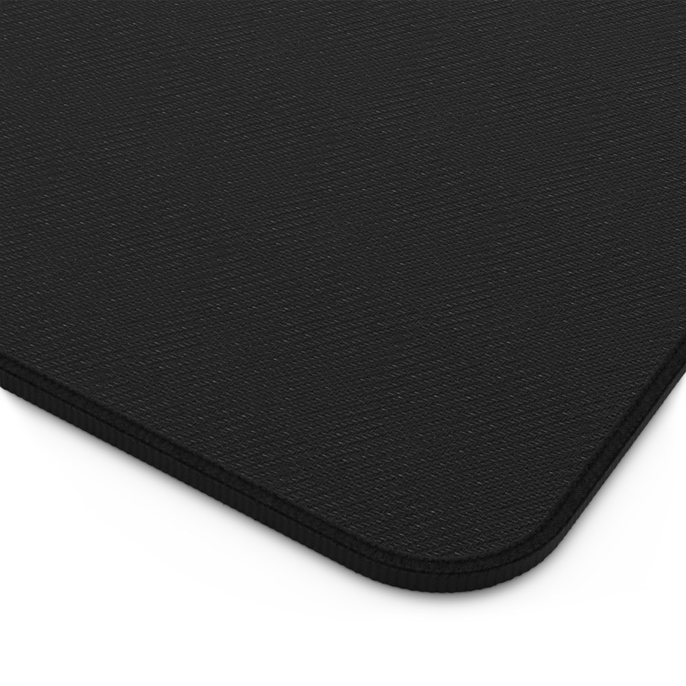 Cat at sunset Desk Mat
