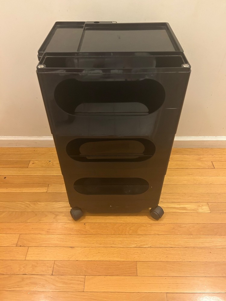 JOE COLOMBO BOBY TROLLEY ORGANIZER  BLACK