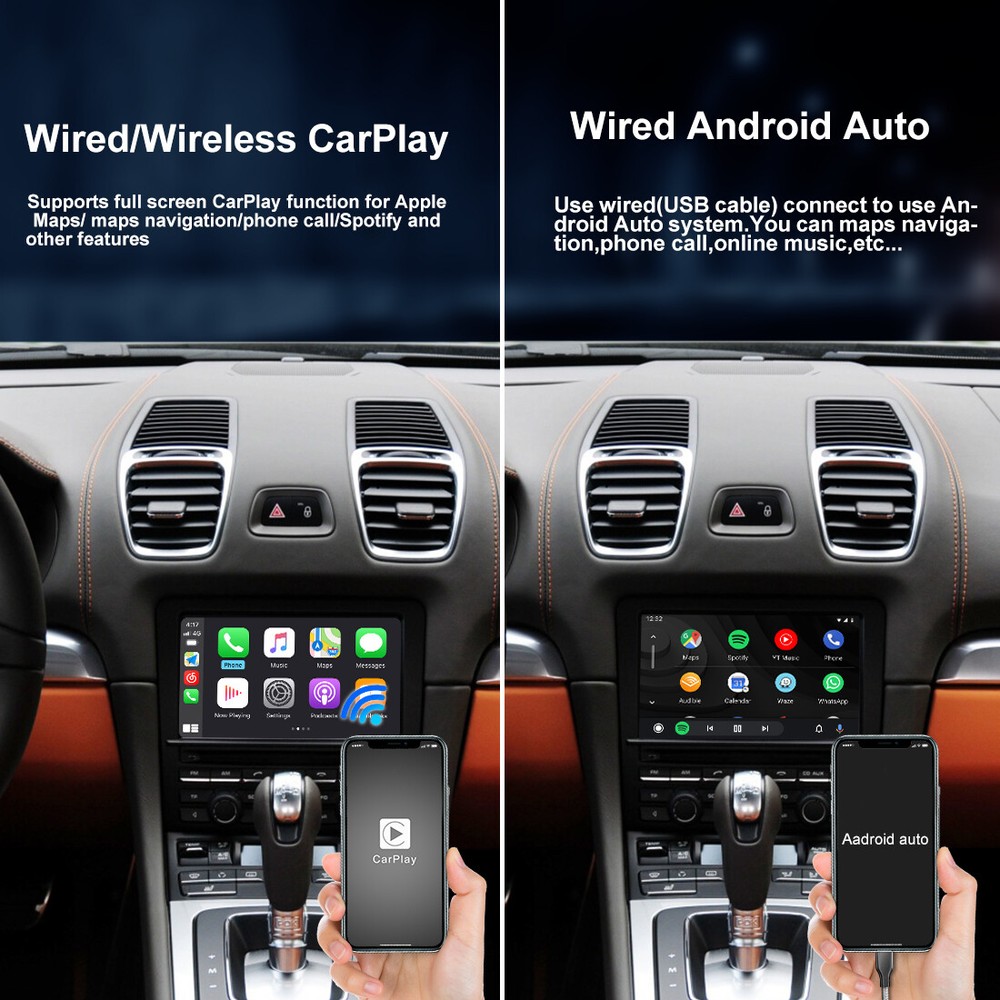 Porsche CDR 2010-2016 Wireless Apple CarPlay Android Auto Interface