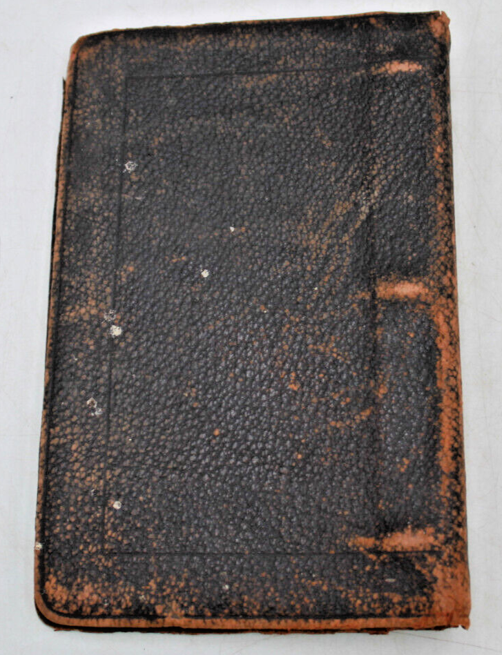 1940s 5x7" Spiral Leather Notebook Trapper Hunter Description CNY Upstate NY Exp