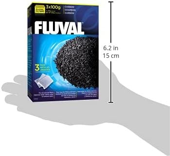 Premium Carbon Filter Media Inserts for Aquariums - 100 Count