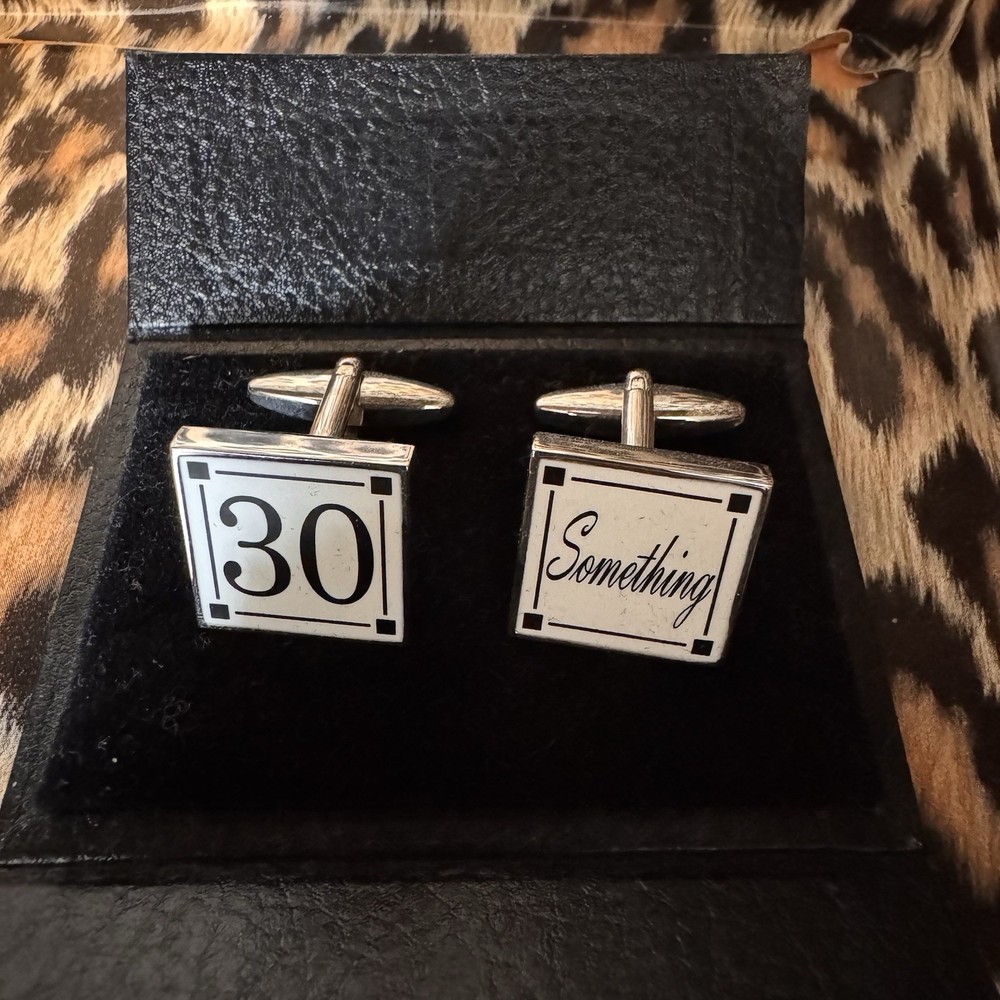 30 Something Cufflinks – Gift-Boxed -  Ideal Gift
