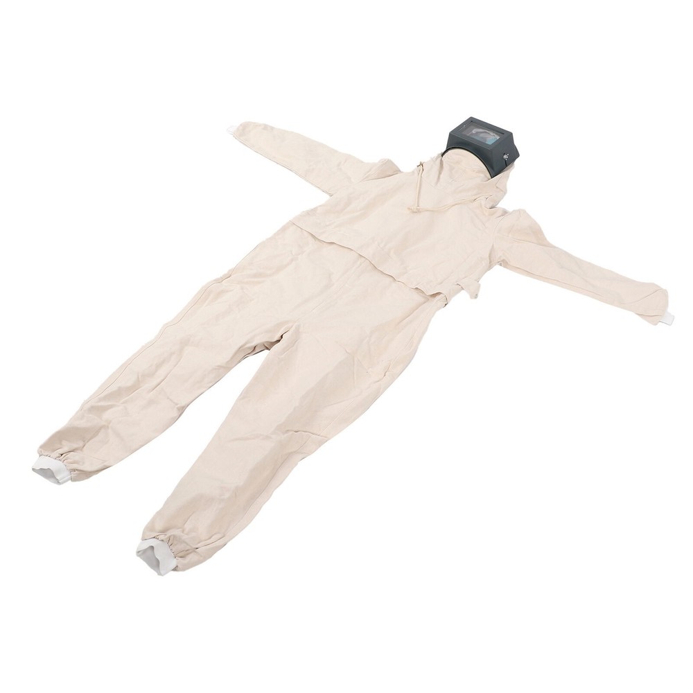 Full Protective Overalls Dustproof Breathable Sand Blasting Suit With Transp